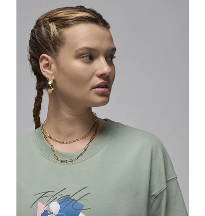 Футболка женская Air Jordan T-Shirt Oversize Green FN5708-304