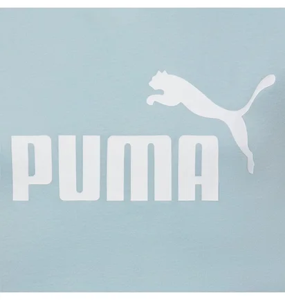 Футболка жіноча Puma Ss Ess Logo Tee G Turquoise 587029-23