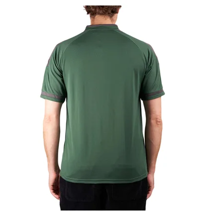 Футболка мужская Metalwood Studio Paneled Jersey Green MWS24-04-100-SPR-TAR