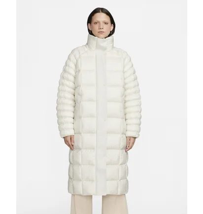 Парка жіноча Nike Sportswear Swoosh Puffer Primaloft® Therma-Fit Oversized Parka White FB7670-104