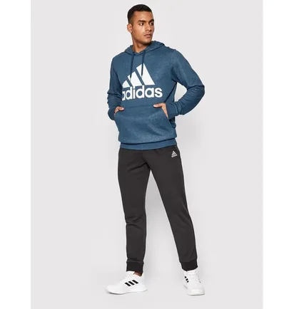 Худі чоловіче Adidas Essentials Big Logo Blue GM6965
