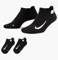 Шкарпетки унісекс Nike Court Multiplier Max Tennis No- Show Socks (2 Pairs) Black SK0152-010