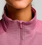 Кофта женская Saucony Triumph 3D 1/2 Zip Pink SAW800459-VLH