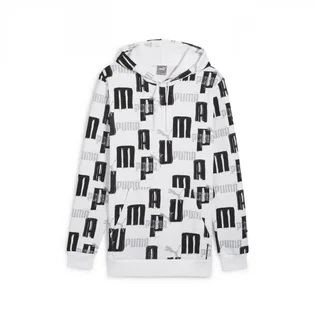 Худи мужское Puma Ess+ Logo Lab Aop Hoodie Fl White/Black 678983-02