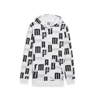 Худи мужское Puma Ess+ Logo Lab Aop Hoodie Fl White/Black 678983-02