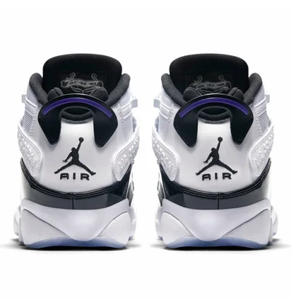 Кроссовки мужские Air Jordan 6 Rings White/Black 322992-104
