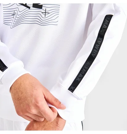 Свитшот мужской Nike Sportswear Air Max Sweatshirt White Dv2334-100