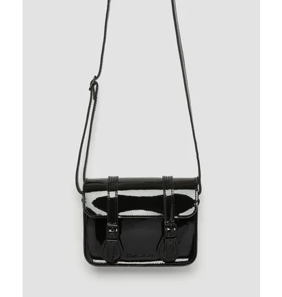 Сумка унісекс Dr. Martens 7 Inch Patent Leather Crossbody Bag Black AC917005