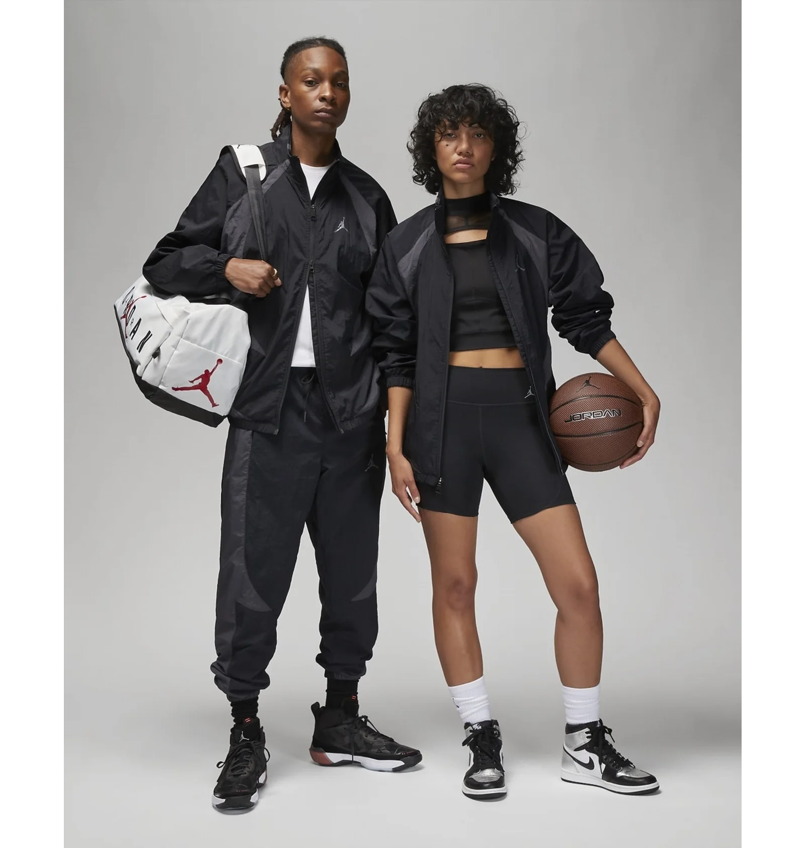 ᐉ Олимпийка унисекс Air Jordan Sport Jam Warm Up Jacket Black
