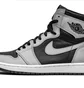 Кроссовки мужские Air Jordan 1 High Og Black/Grey 555088-035