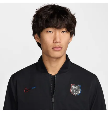 Олімпійка чоловіча Nike Fcb Mnsw Spewvnul Bombr Black FV3672-010