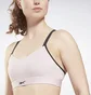 Топ женский Reebok Lux Strappy Medium-Impact Sports Bra Pink Gu5860