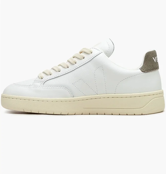 Кроссовки женские Veja V-12 Stitch Ot Leather White 24623849
