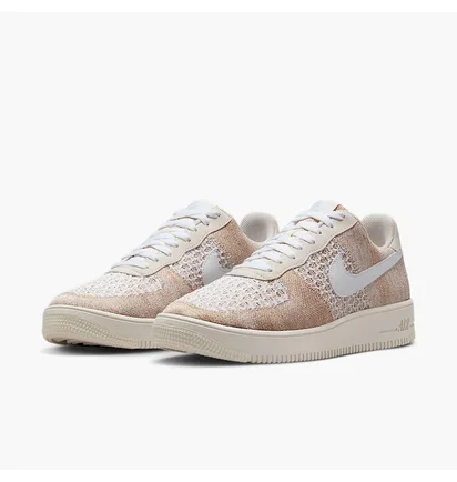 Кроссовки мужские Nike Air Force 1 Flyknit 2.0 Beige IB7675-001