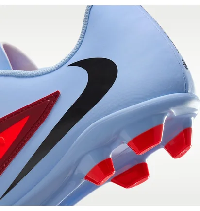Бутсы унисекс Nike Phantom 6 Low Club Fg/Mg Red/Blue HM8933-400
