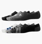 Шкарпетки унісекс New Balance No Show Black/Grey LAS20046