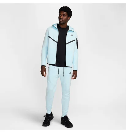 Толстовка мужская Nike Sportswear Tech Fleece Light Blue HV0949-474
