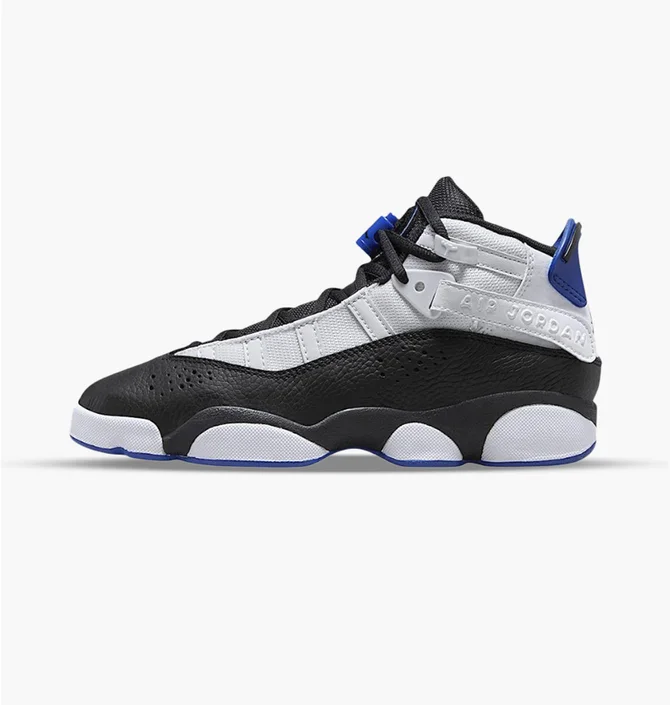 Кроссовки мужские Air Jordan 6 Rings Black/White 323419-142