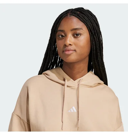 Худі жіноче Adidas Essentials Small Logo Feel Cozy Beige JV7310
