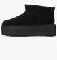 Угги женские UGG Classic Ultra Mini Platform Black 1135092-BLK