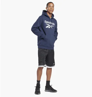 Худи мужское Reebok Identity Fleece Hoodie Blue Gr1660