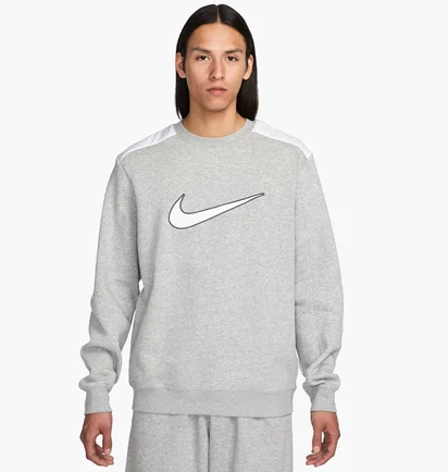 Світшот чоловічий Nike Crew Bb Grey FN0245-063