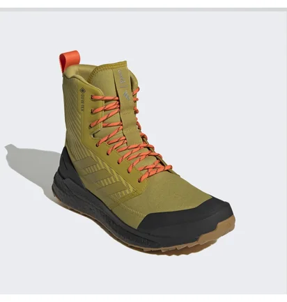 Черевики унісекс Adidas Terrex Free Hiker Xpl Gore-Tex Boots Yellow Gx3865