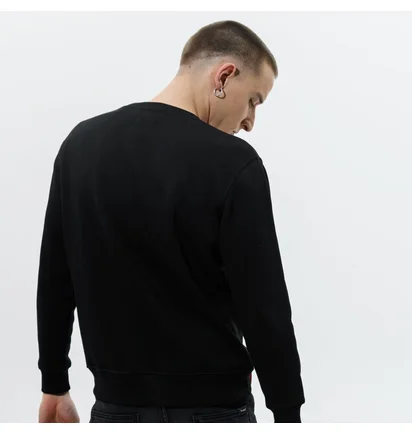 Свитшот мужской Alpha Industries Basic Sweater Small Logo Black 188307-03