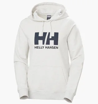 Худи женское Helly Hansen Logo Hoodie White 33978-823