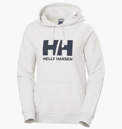 Худи женское Helly Hansen Logo Hoodie White 33978-823