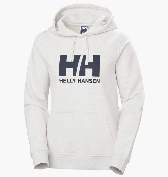 Худи женское Helly Hansen Logo Hoodie White 33978-823