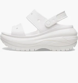 Тапочки унісекс CROCS Mega Crush Sandal White 207989-100