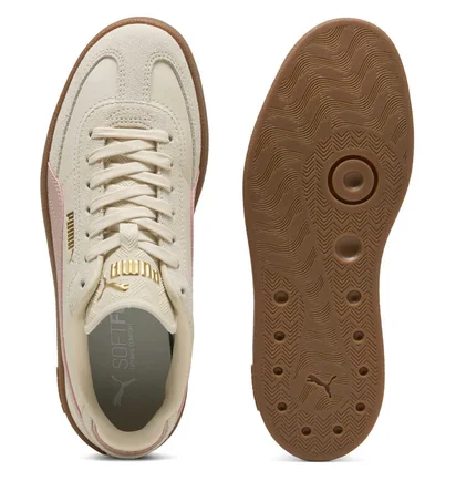 Кроссовки женские Puma Club Ii Era Beige/Pink 397447-23