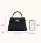 Сумка жіноча JW PEI Elise Large Top Handle Bag Black BB2024BG97353JWP