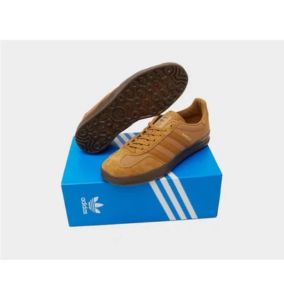 Кроссовки унисекс Adidas Originals Gazelle Indoor Brown H06269