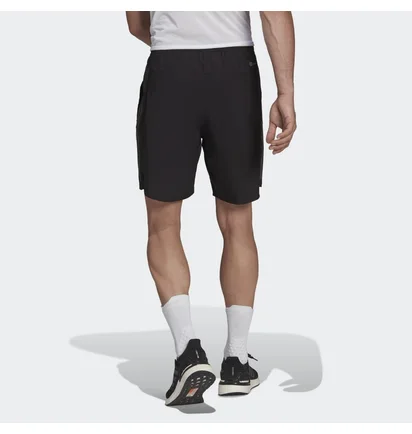 Шорты мужские Adidas Run Icons Full Reflective 3-Stripes Shorts Black He2468