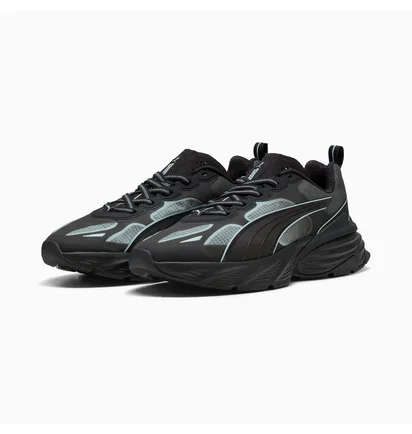 Кроссовки унисекс Puma Fade Nitro V2 Black/Light Blue 404467-05