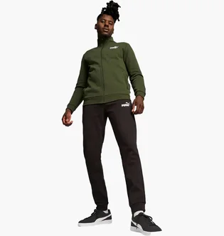 Спортивный костюм мужской Puma Clean Sweat Suit Fl Green/Black 585841-31