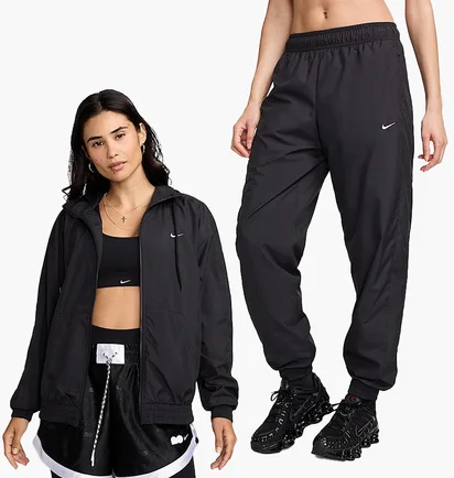 Спортивный костюм женский Nike Sportswear Classic Wovens Loose Black FV6298-010__FV7660-010