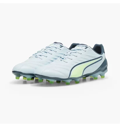 Бутсы мужские Puma King Pro Firm Ground/Artificial Ground Soccer Cleats Light Blue 107862-03