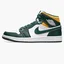 Кроссовки мужские Nike 1 Mid Green/White 554724-371