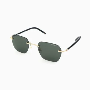 Солнцезащитные очки мужские MONT BLANC Grey/Gold MB0270S-001-51