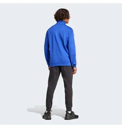 Спортивный костюм мужской Adidas Basic 3-Stripes Fleece Blue/Black IY6665