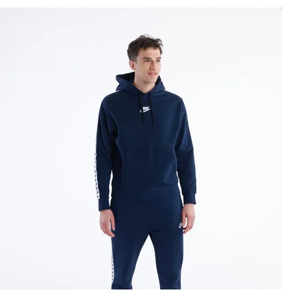 Спортивний костюм чоловічий Nike Essential Hooded Tracksuit Blue Dm6838-411