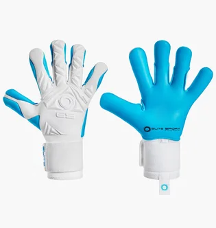 Перчатки вратарские унисекс Elite sport Elite R X Aqua 2025 Light Blue REVOLUTIONAQUA.WHITE