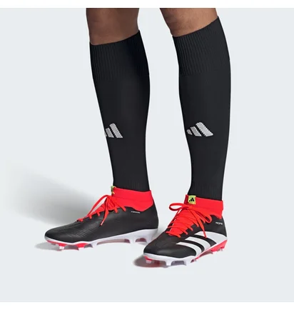 Бутси унісекс Adidas Predator 24 League Firm Ground Cleats Black IG7772