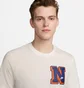 Футболка мужская Nike Sportswear Varsity Letter Graphic T-Shirt Beige FV3772-133