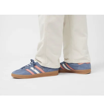 Кроссовки унисекс Adidas Originals Gazelle Indoor Blue IG1640