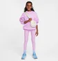 Свитшот детский Nike Sportswear Club Fleece Oversized Crew-Neck Pink HF8209-532