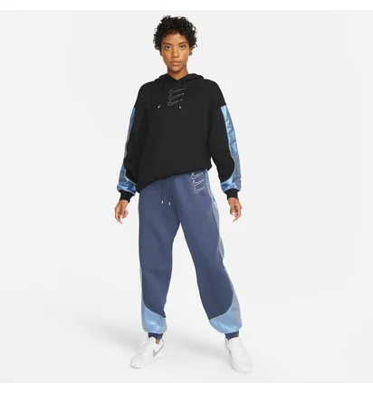 Штаны женские Nike W Nsw Gx Mr Flc Jggr Opal Blue DD5129-437